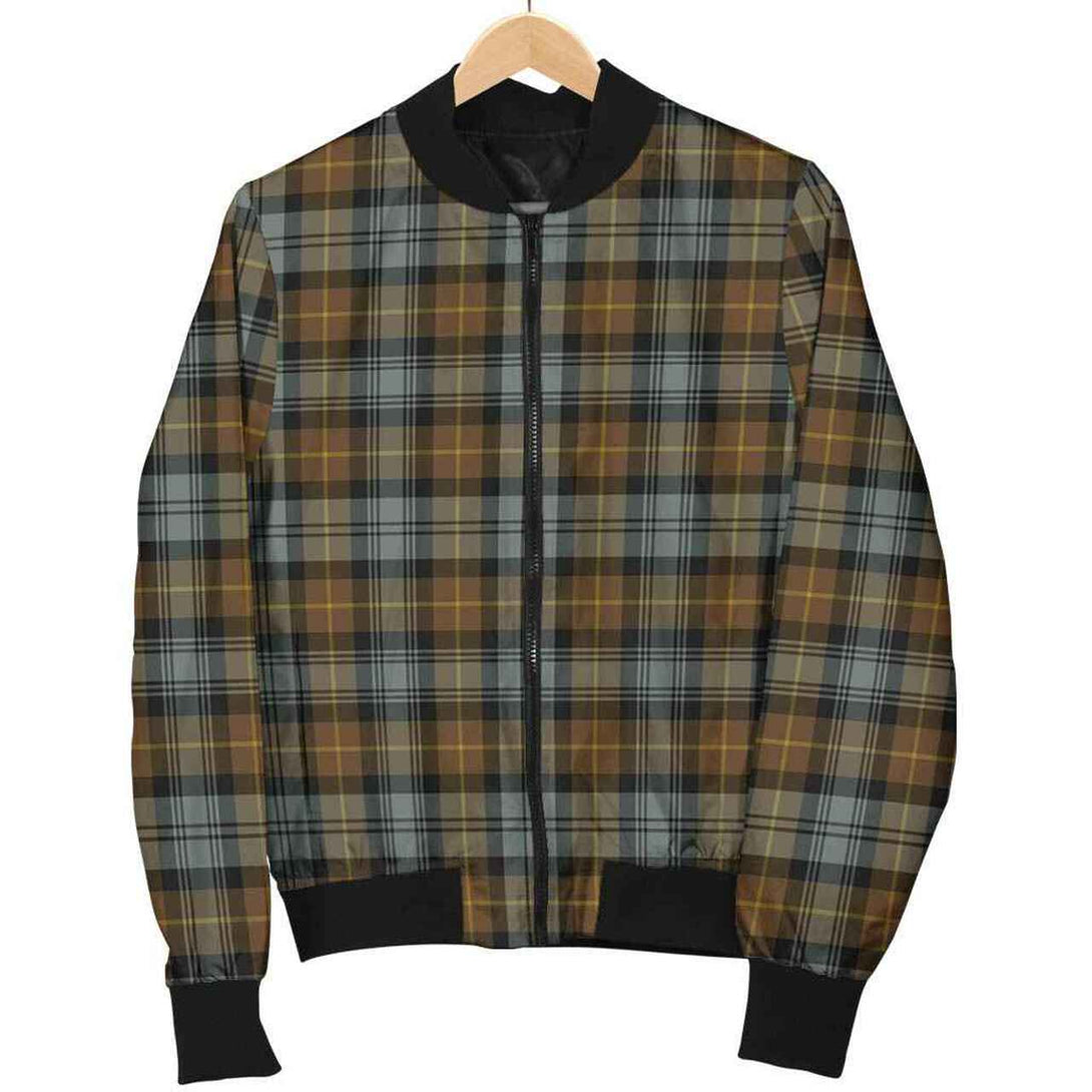 Gordon Weathered Tartan Classic Bomber Jacket