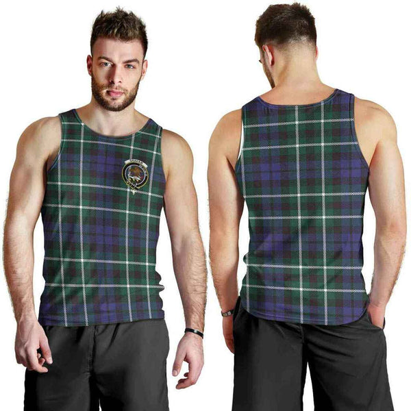 Graham Tartan Classic Crest Men Tank Top