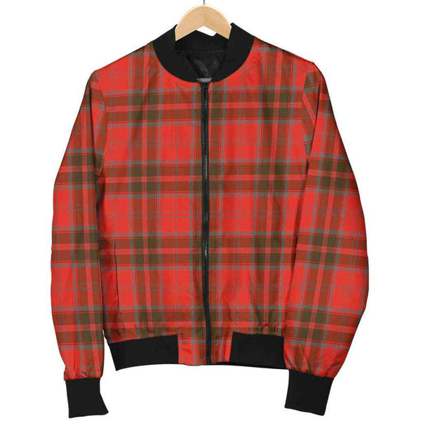 Grant Weathered Tartan Classic Bomber Jacket