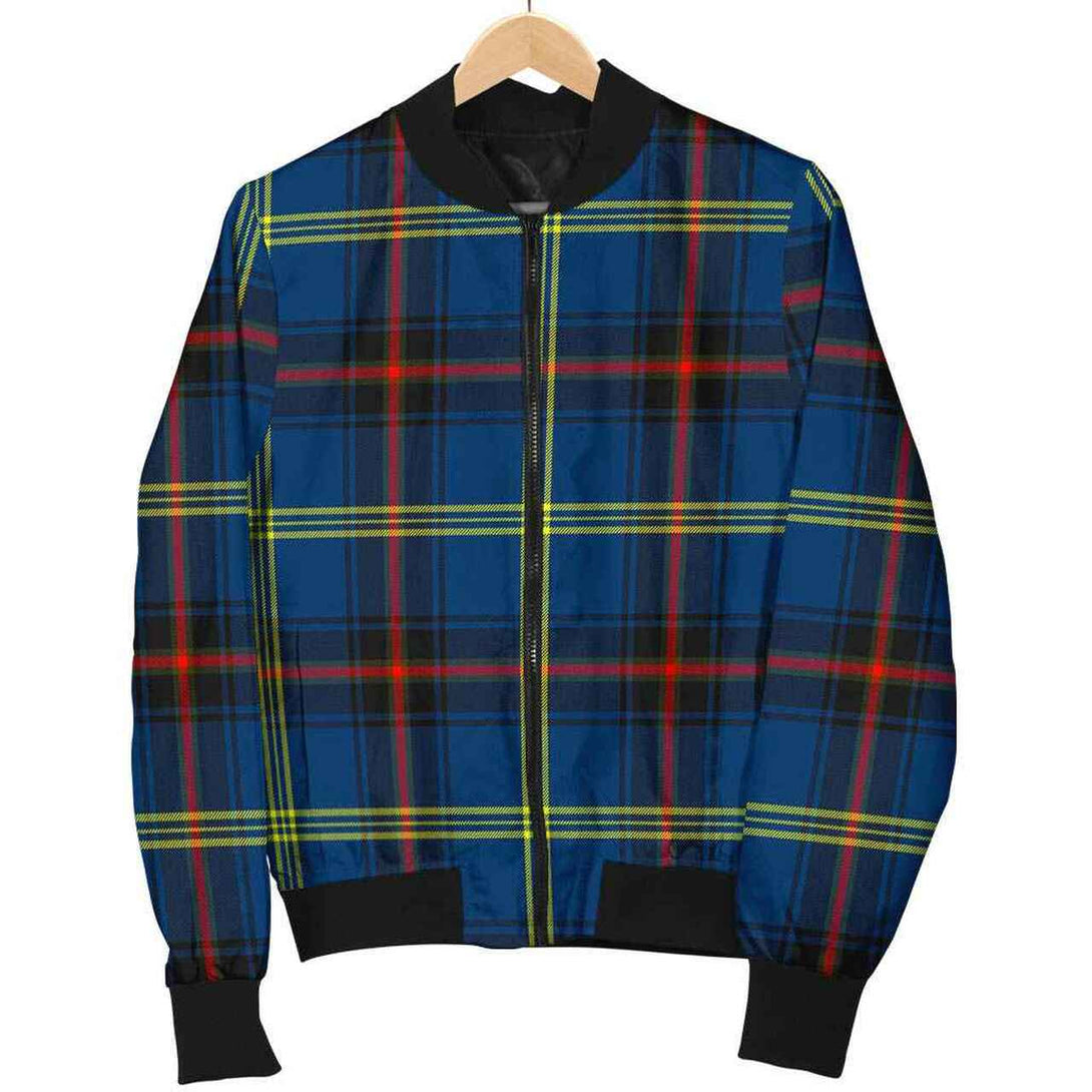 Grewar Tartan Classic Bomber Jacket