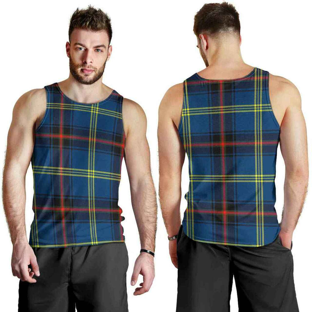 Grewar Tartan Classic Men Tank Top