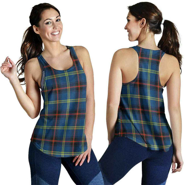 Grewar Tartan Classic Women Racerback Tank