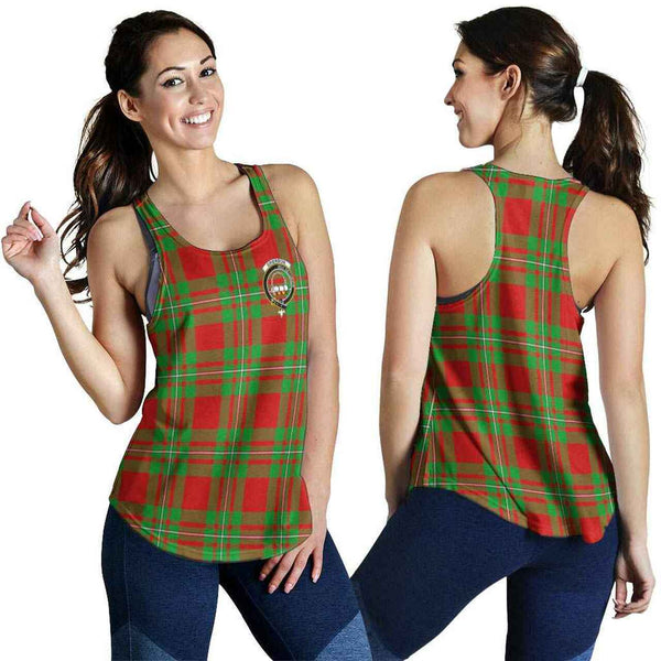 Grierson Tartan Classic Crest Women Racerback Tank