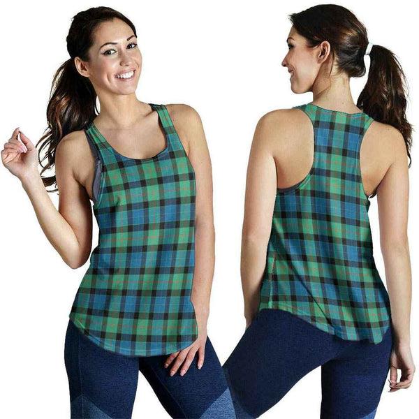 Gunn Ancient Tartan Classic Women Racerback Tank