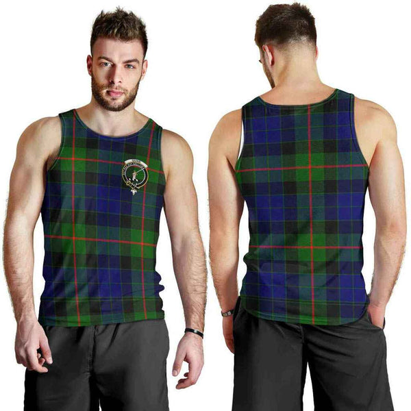 Gunn Tartan Classic Crest Men Tank Top