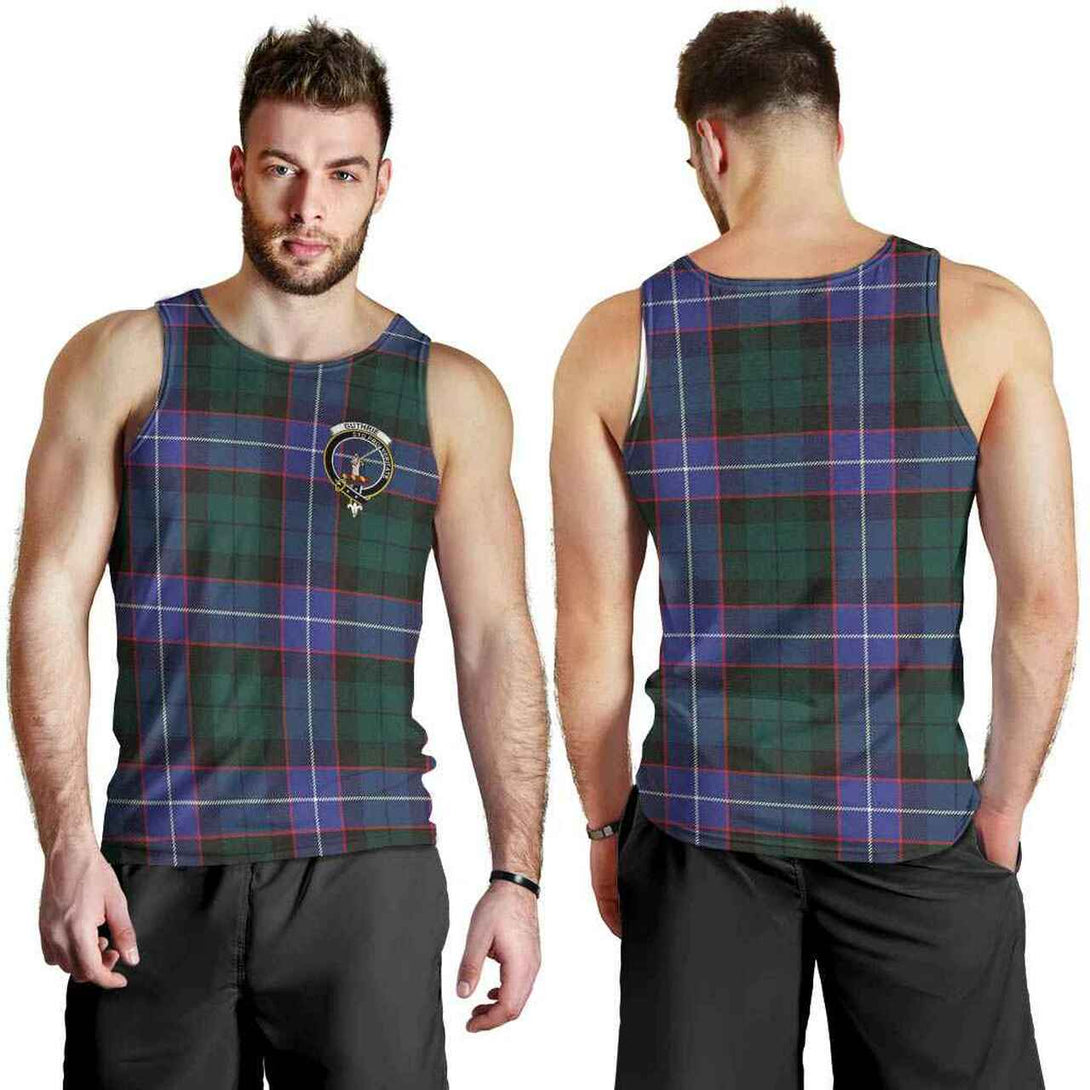 Guthrie Tartan Classic Crest Men Tank Top