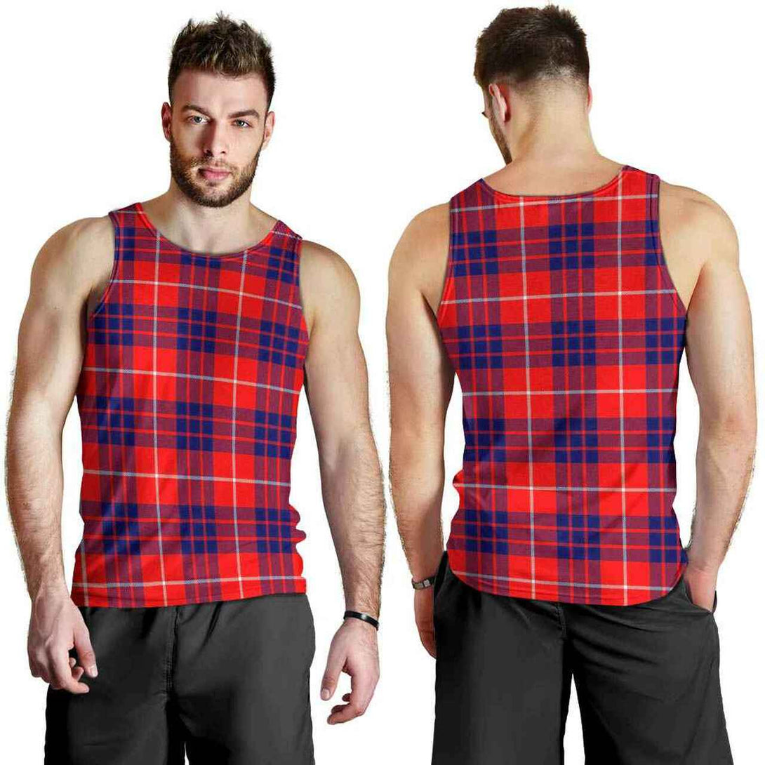 Hamilton Modern Tartan Classic Men Tank Top