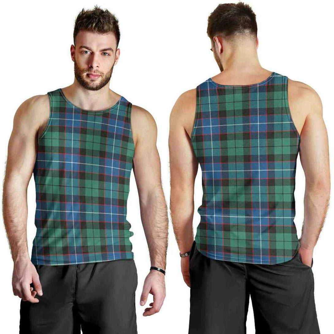 Hunter Ancient Tartan Classic Men Tank Top