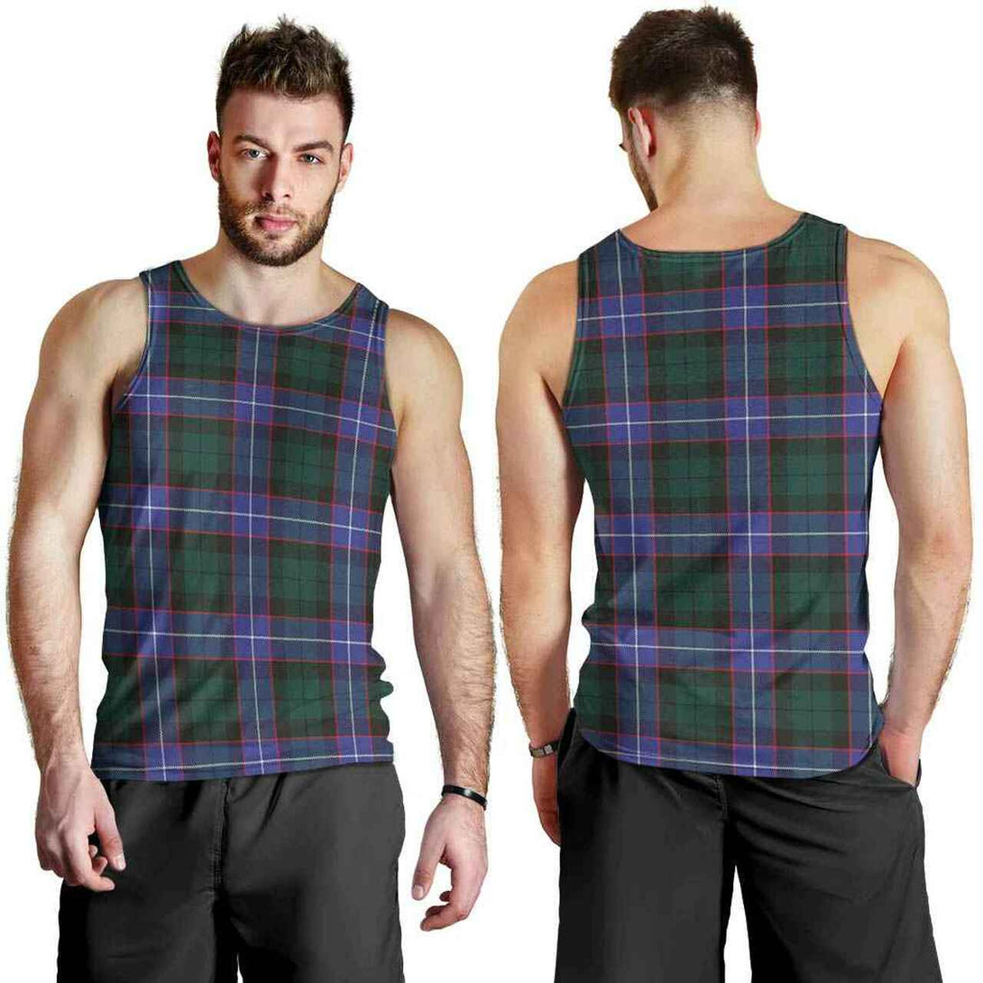 Hunter Modern Tartan Classic Men Tank Top