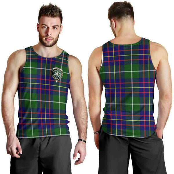 Inglis Tartan Classic Crest Men Tank Top