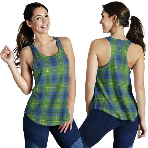 Johnston Ancient Tartan Classic Women Racerback Tank