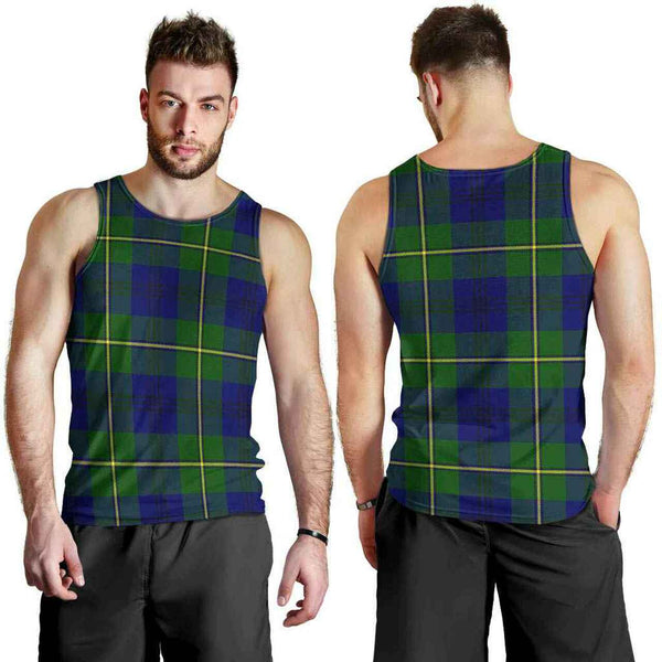 Johnston Modern Tartan Classic Men Tank Top