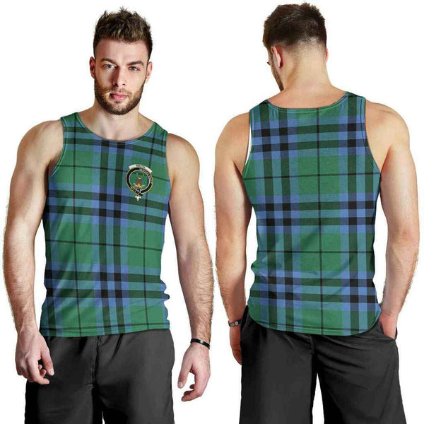 Keith Tartan Classic Crest Men Tank Top