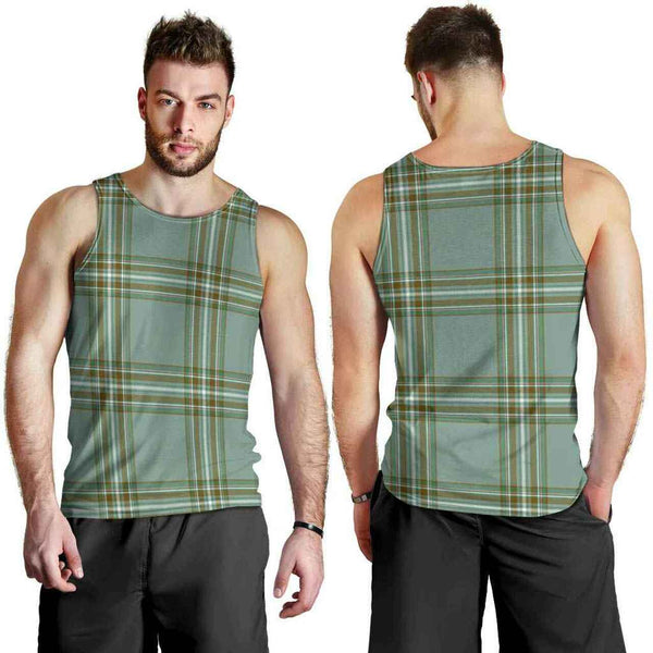 Kelly Dress Tartan Classic Men Tank Top