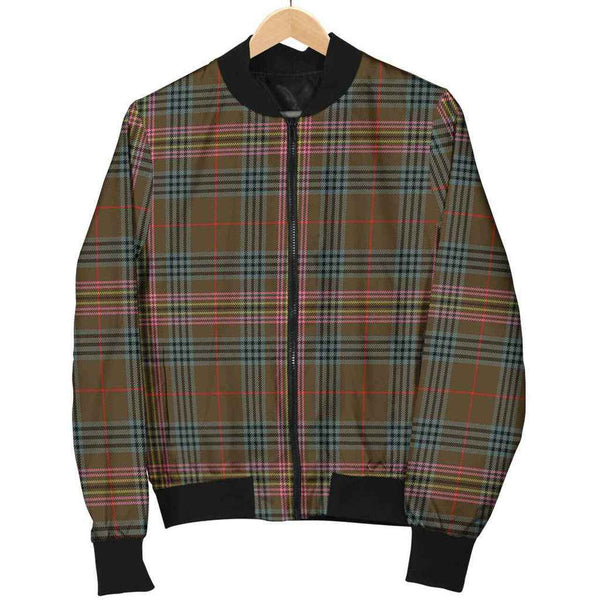 Kennedy Weathered Tartan Classic Bomber Jacket