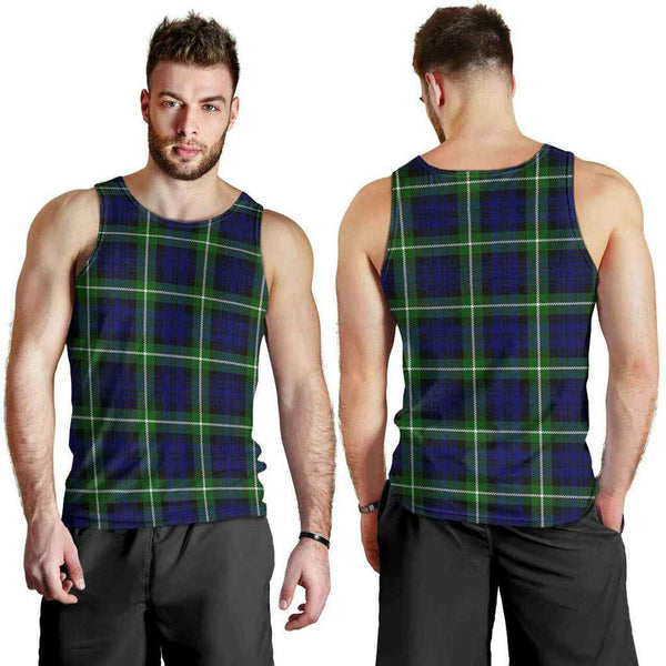 Lamont Modern Tartan Classic Men Tank Top