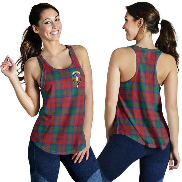 Lindsay Tartan Classic Crest Women Racerback Tank