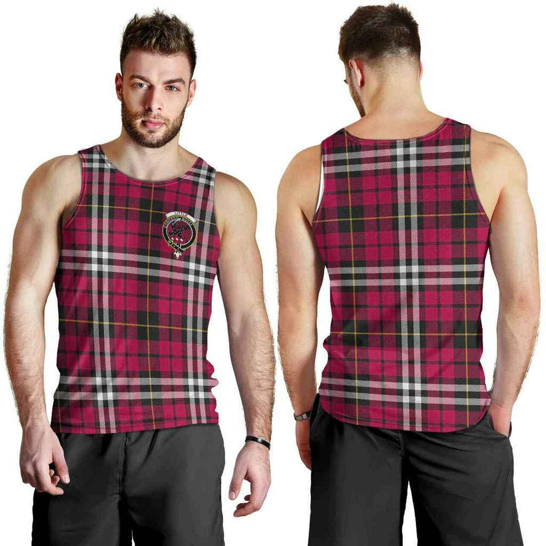 Little Tartan Classic Crest Men Tank Top