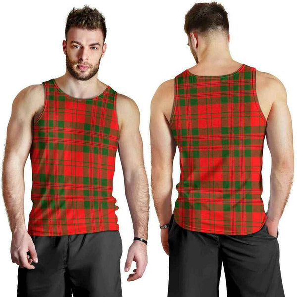 Livingstone Modern Tartan Classic Men Tank Top