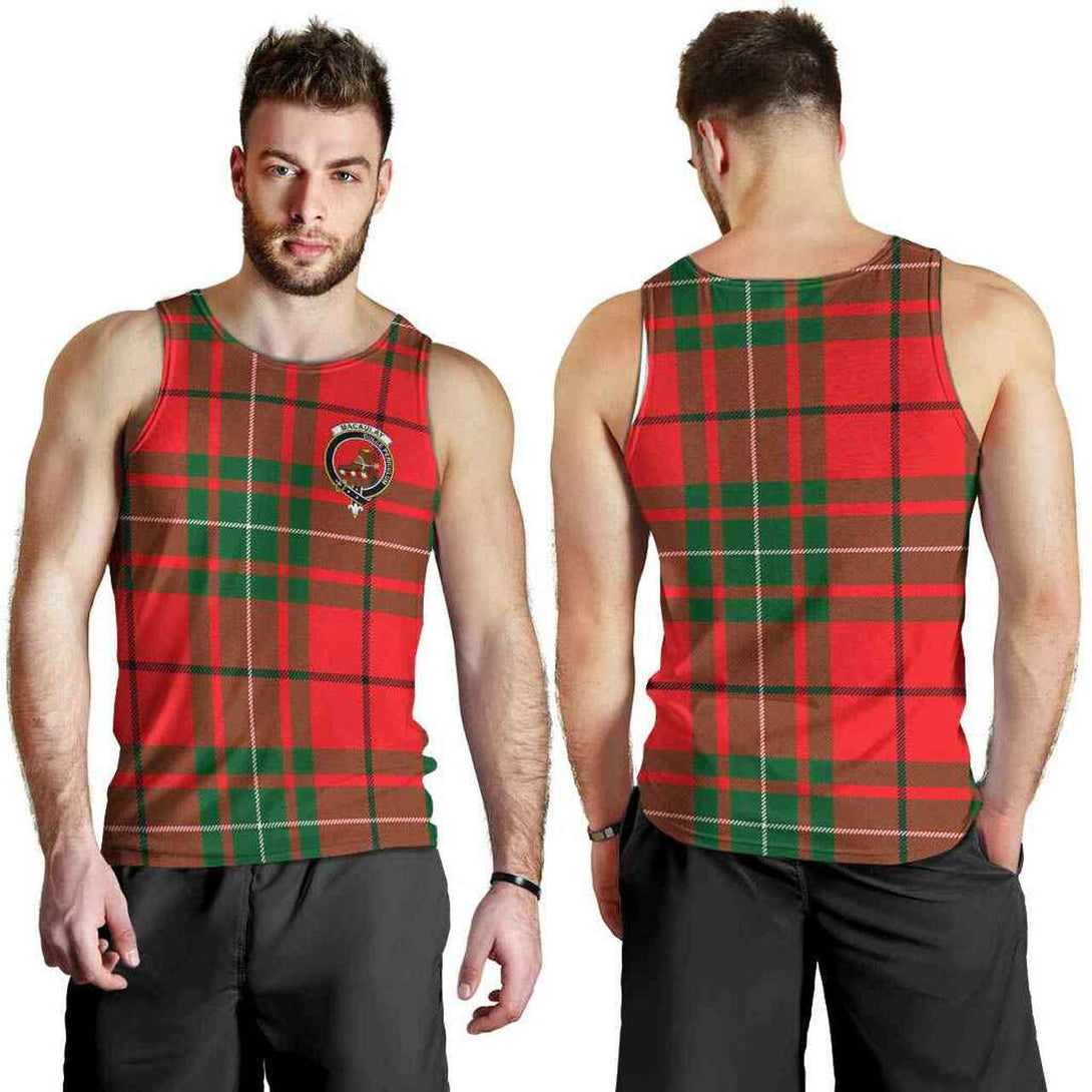 MacAulay Tartan Classic Crest Men Tank Top