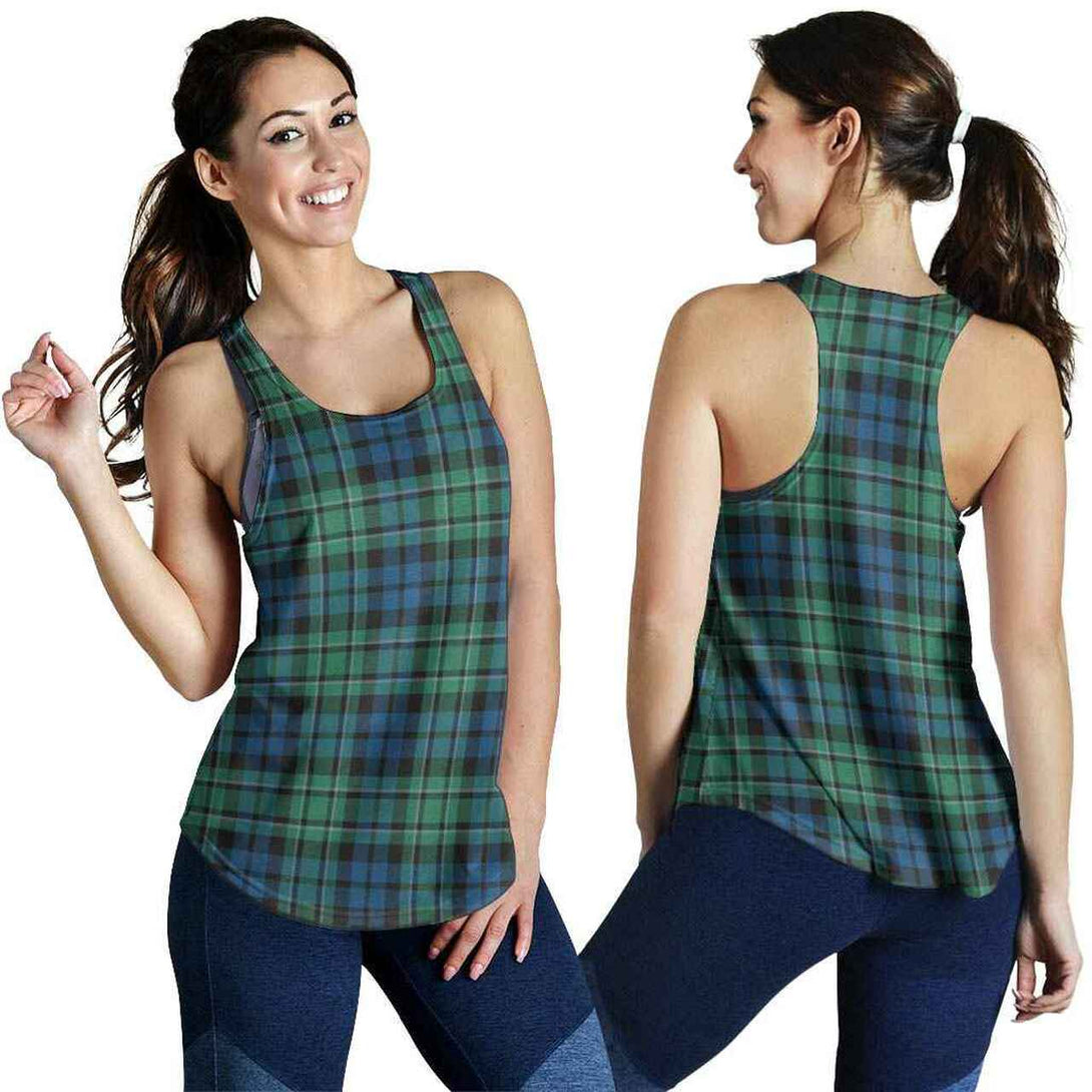 MacCallum Ancient Tartan Classic Women Racerback Tank