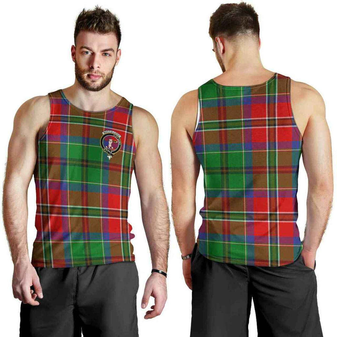 MacCulloch (McCulloch) Tartan Classic Crest Men Tank Top