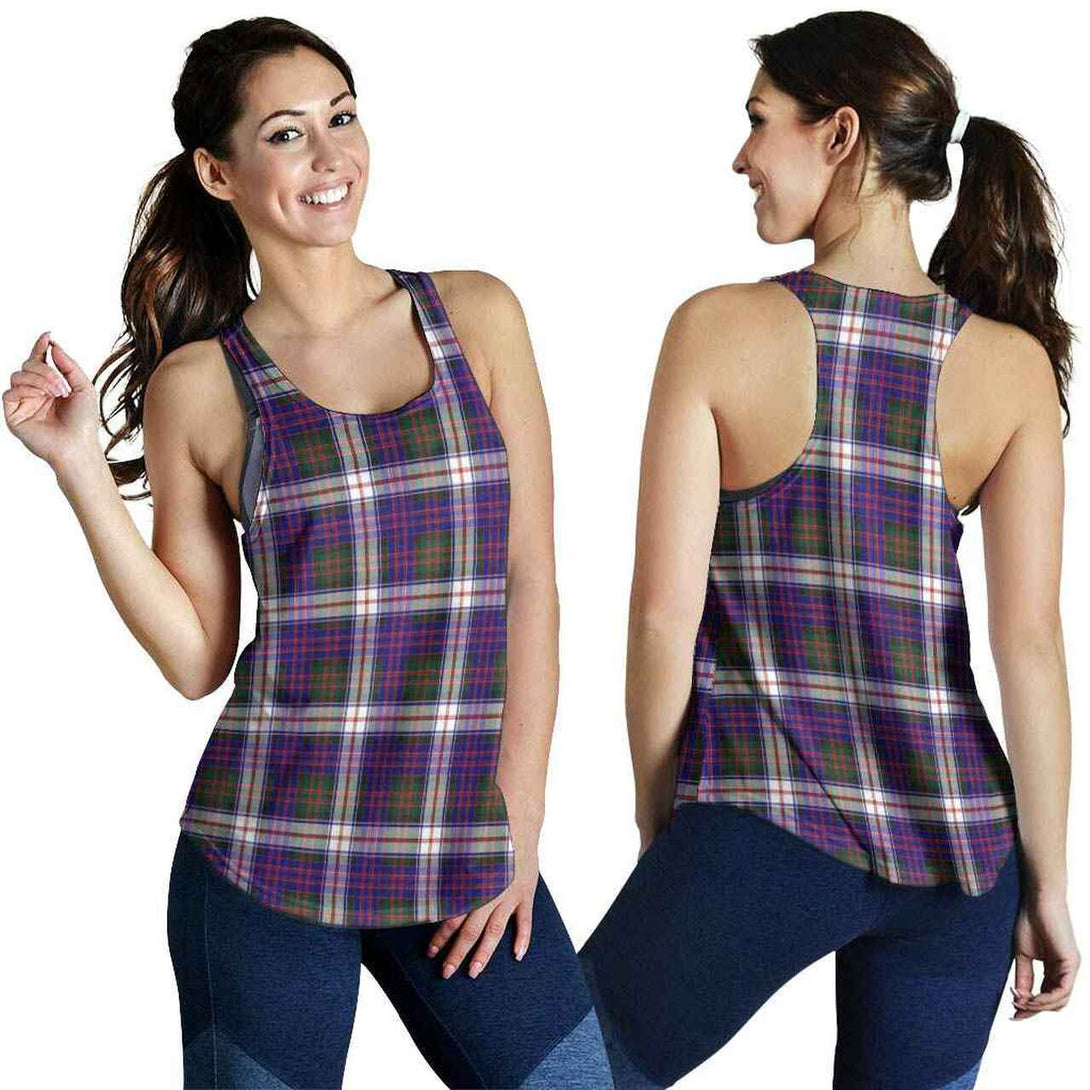 MacDonald Dress Modern Tartan Classic Women Racerback Tank