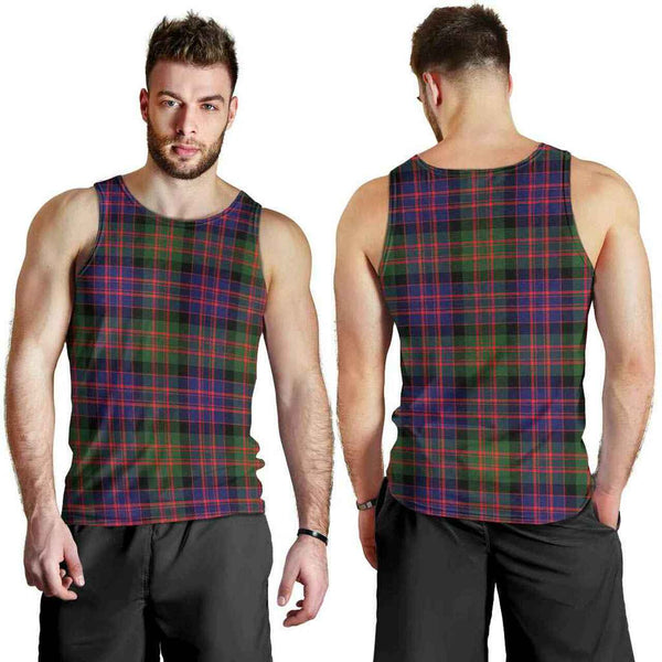 MacDonald Modern Tartan Classic Men Tank Top