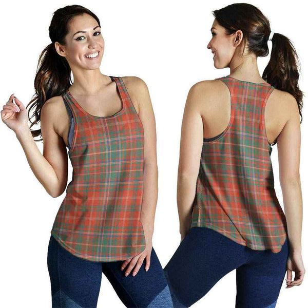 MacDougall Ancient Tartan Classic Women Racerback Tank