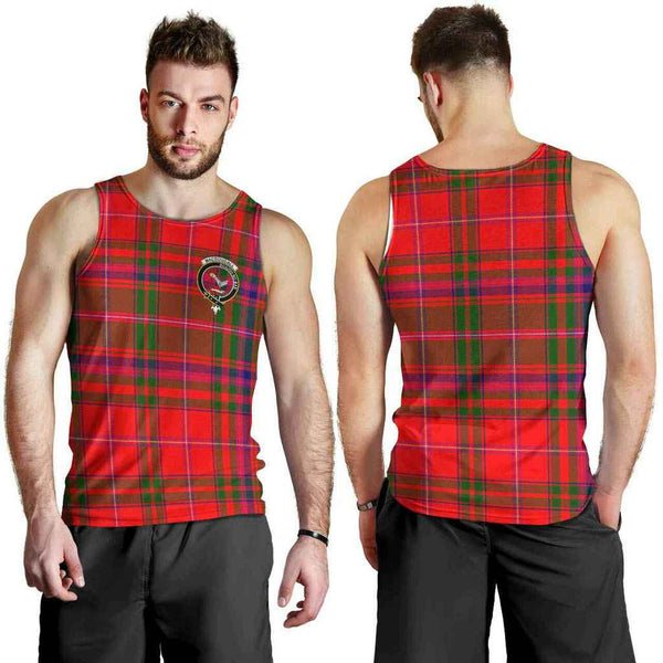 MacDougall Tartan Classic Crest Men Tank Top