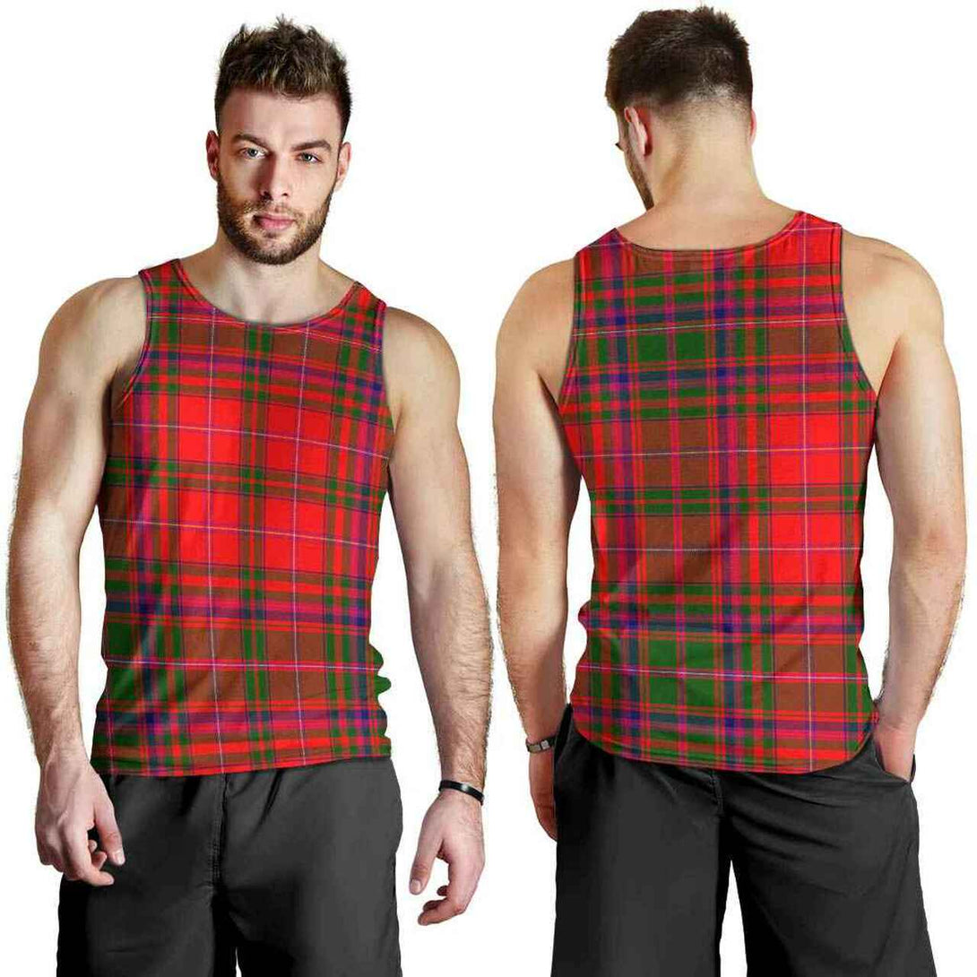 MacDougall Modern Tartan Classic Men Tank Top