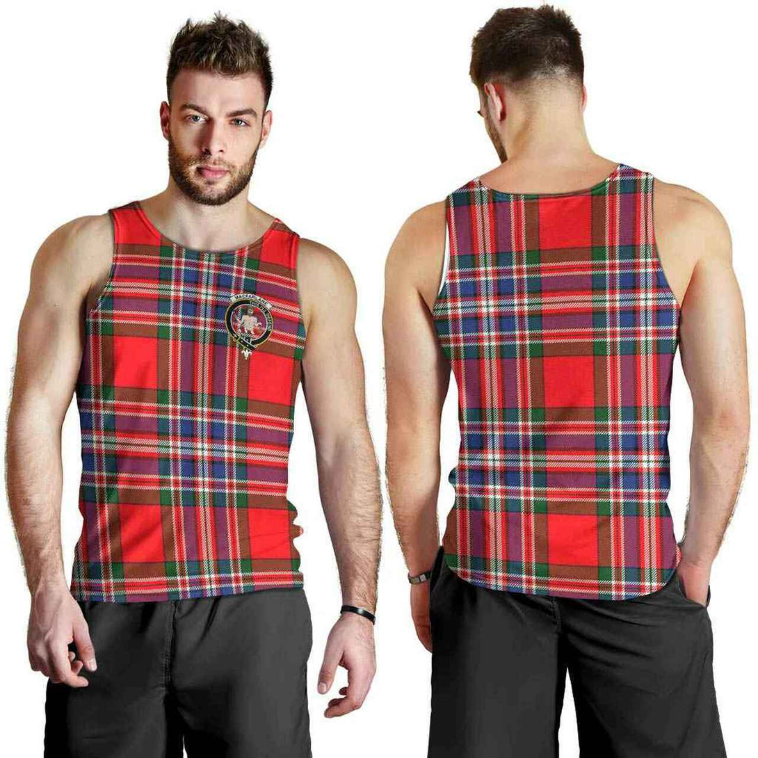 MacFarlane Tartan Classic Crest Men Tank Top