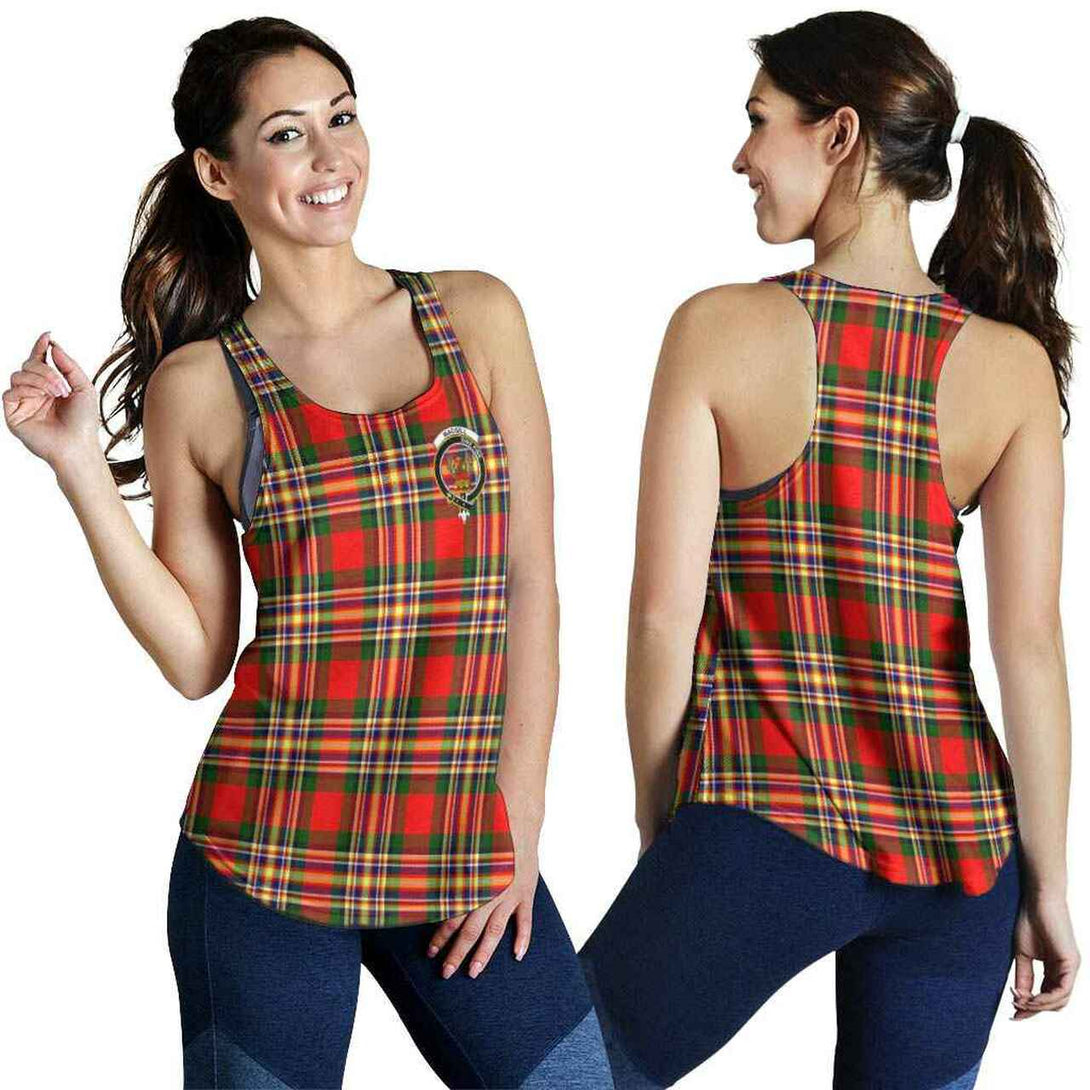 MacGill (Makgill) Tartan Classic Crest Women Racerback Tank