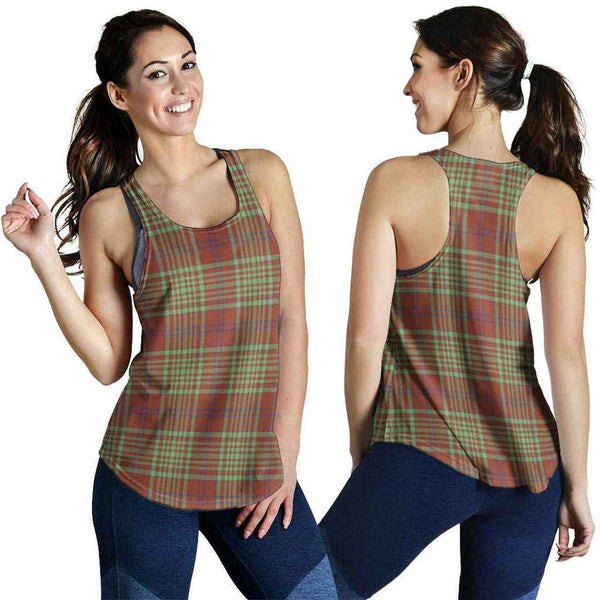 MacGillivray Hunting Ancient Tartan Classic Women Racerback Tank