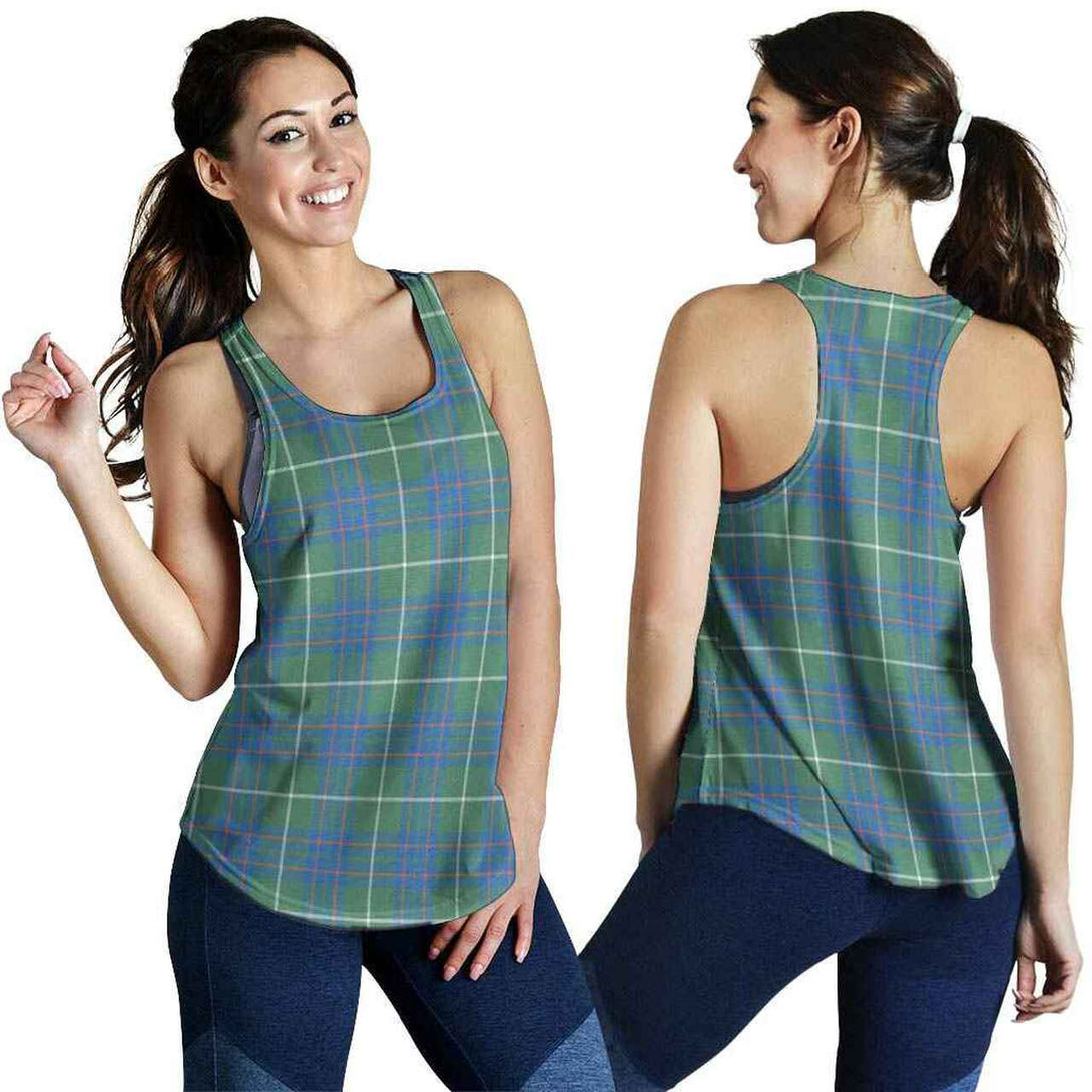 MacIntyre Hunting Ancient Tartan Classic Women Racerback Tank