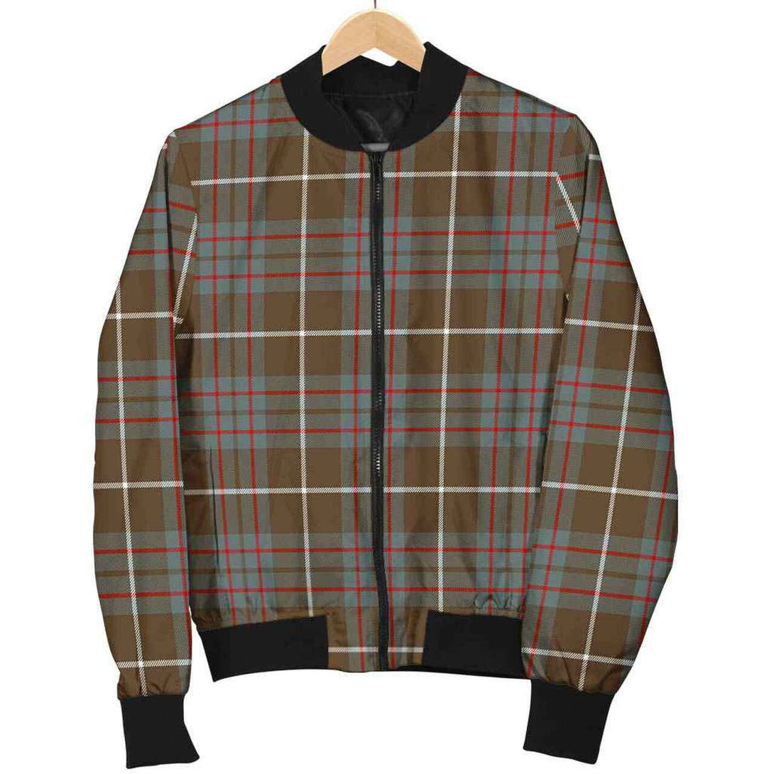 MacIntyre Hunting Weathered Tartan Classic Bomber Jacket