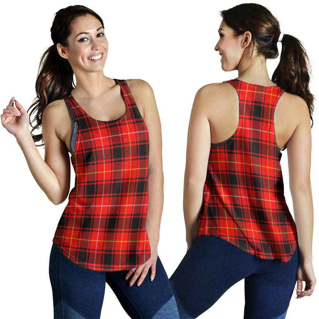 MacIver Modern Tartan Classic Women Racerback Tank