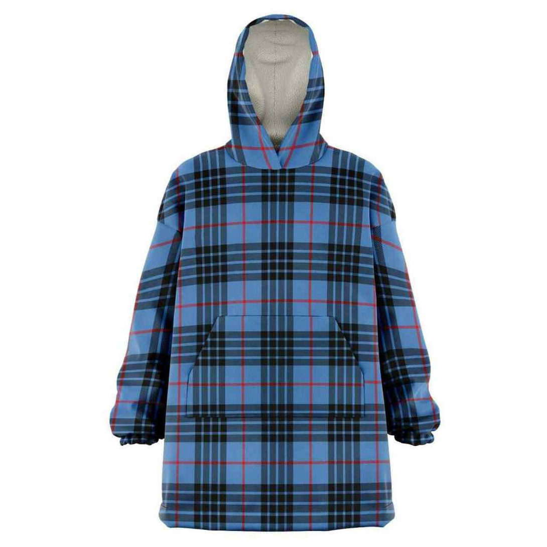 MacKay Blue Tartan Classic Snug Hoodie