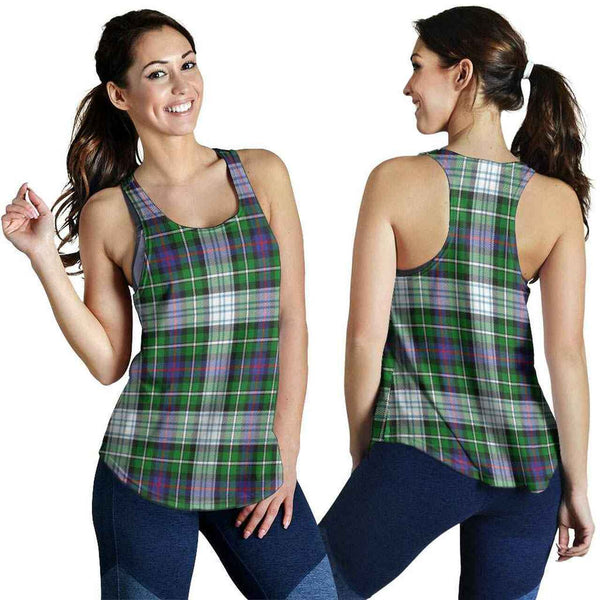 MacKenzie Dress Modern Tartan Classic Women Racerback Tank