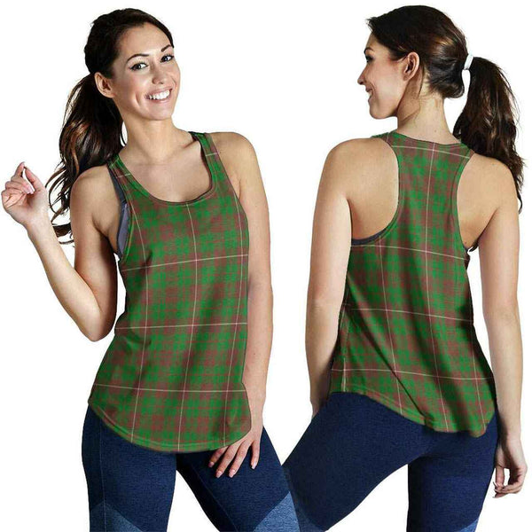 MacKinnon Hunting Modern Tartan Classic Women Racerback Tank