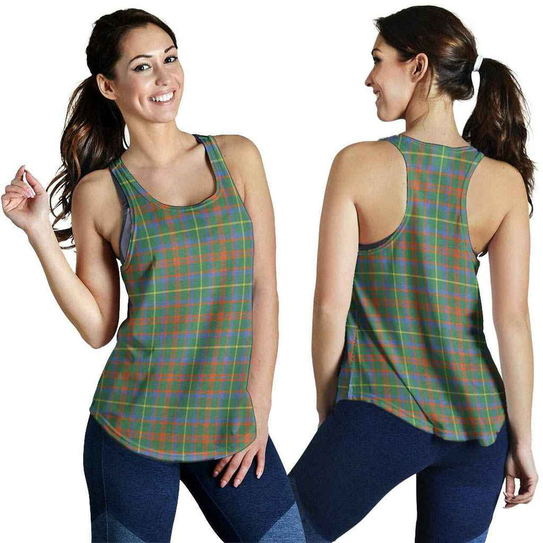 MacKintosh Hunting Ancient Tartan Classic Women Racerback Tank