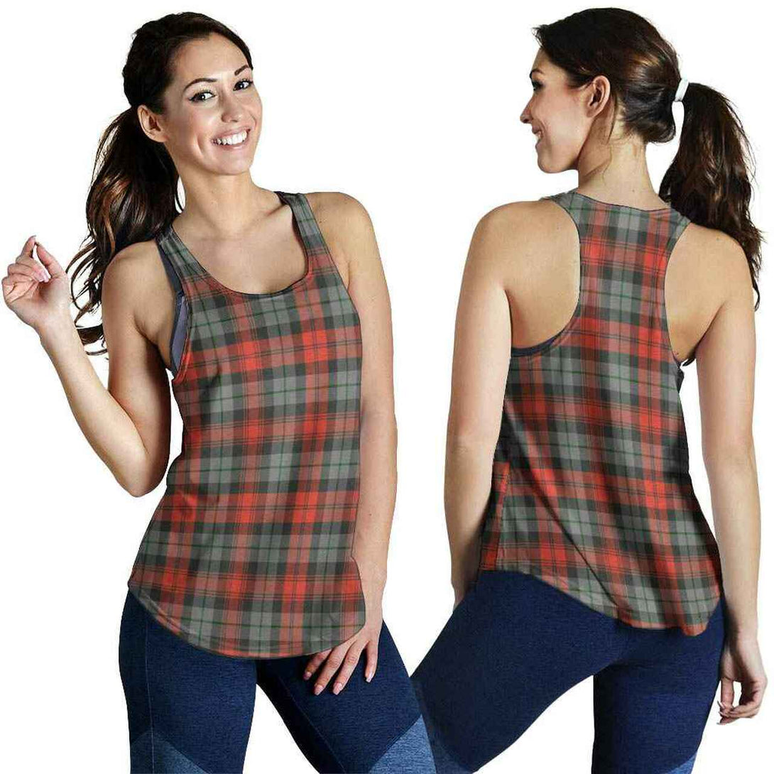 MacLachlan Weathered Tartan Classic Women Racerback Tank