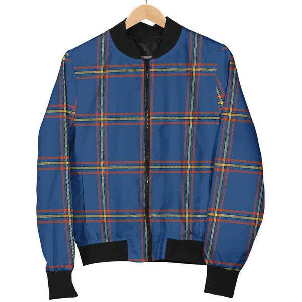 MacLaine of Loch Buie Hunting Ancient Tartan Classic Bomber Jacket