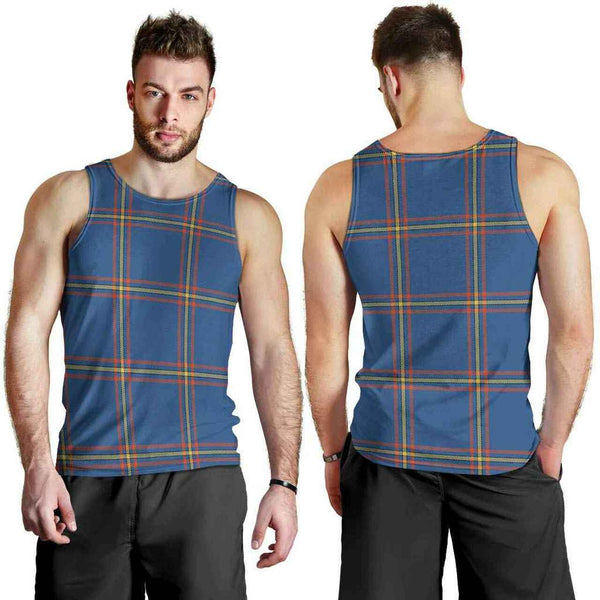 MacLaine of Loch Buie Hunting Ancient Tartan Classic Men Tank Top