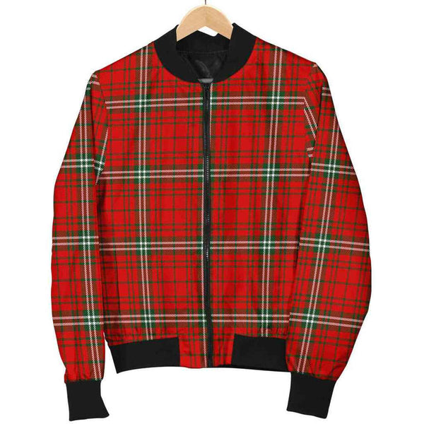 MacLay Modern Tartan Classic Bomber Jacket