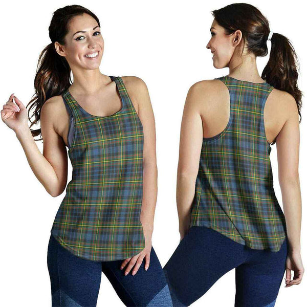 MacLellan Ancient Tartan Classic Women Racerback Tank