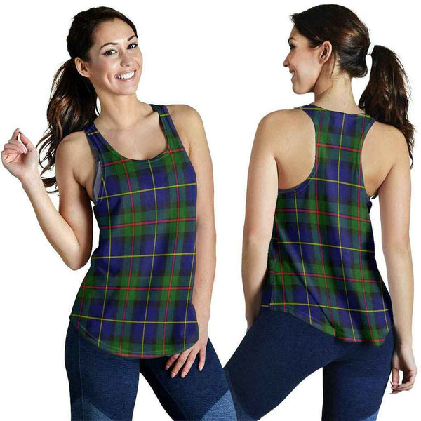 MacLeod of Harris Modern Tartan Classic Women Racerback Tank