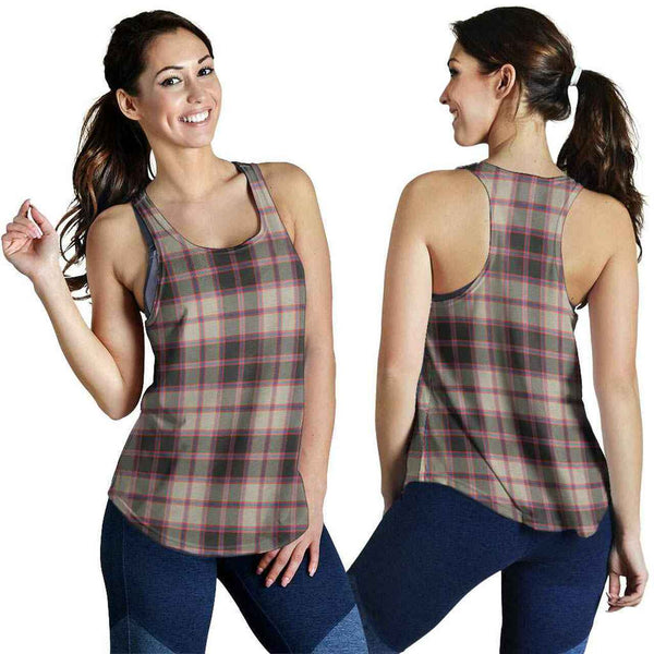 MacPherson Hunting Ancient Tartan Classic Women Racerback Tank