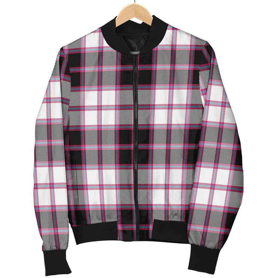 MacPherson Hunting Modern Tartan Classic Bomber Jacket