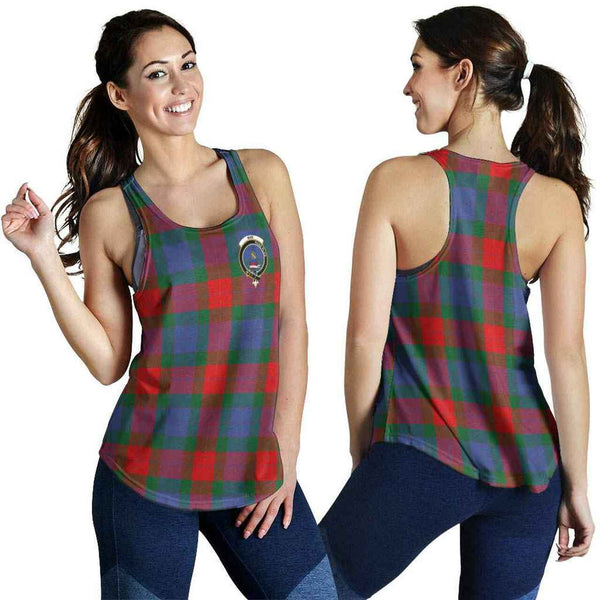 Mar Tartan Classic Crest Women Racerback Tank